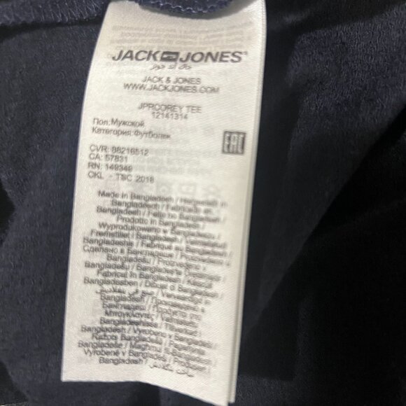 JACK & JONES Jprcorey Tee Ss Crew Neck T-shirt/ Sz M - Picture 3 of 6